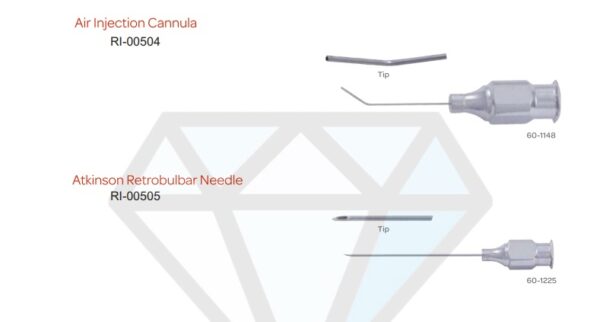 Ophthalmic Air Injection Cannula