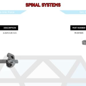 Asino Cross Link Plate - Spinal Systems