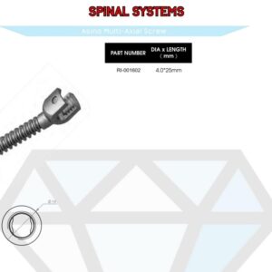 Asino Multi-Axial Screw - Spinal Systems