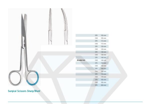 Surgical Scissors Sharp / Blunt