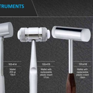 Probe Hammer - Mallet with Replaceable Plastic Insert