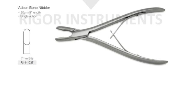 Adson Bone Nibbler 7mm Bite - Neuro Surgical Instrument