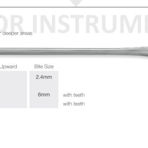 Anterior Disc Rongeur Straight Jaw Extra Long Length - Neuro Surgical Instrument