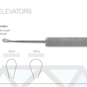 Cobb Spinal Elevator 10mm - Neuro Surgical Instrument