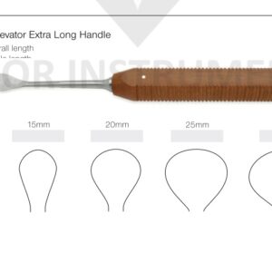 Cobb Spinal Elevator With Extra Long Handle 10mm