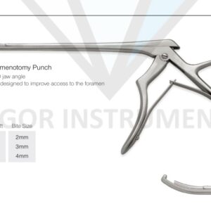 Curved Foramenotomy Laminectomy Punch - Neuro Surgical Instrument