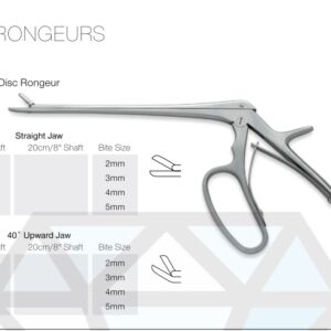 Ferris-Smith Disc Rongeur Straight Jaw - Neuro Surgical Instrument