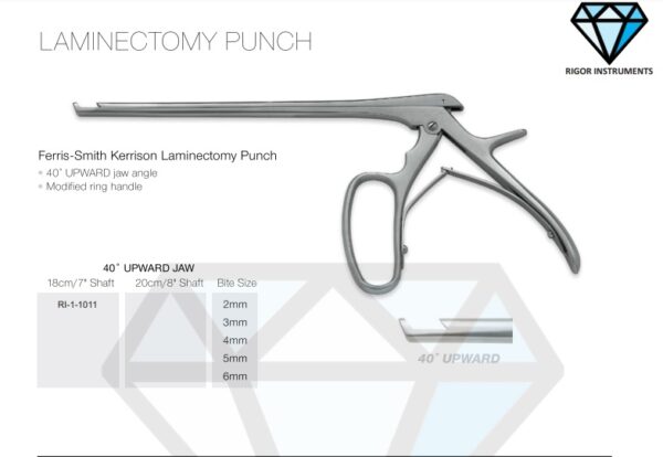 Ferris-Smith Kerrison Laminectomy Punch - Neuro Surgical Instrument