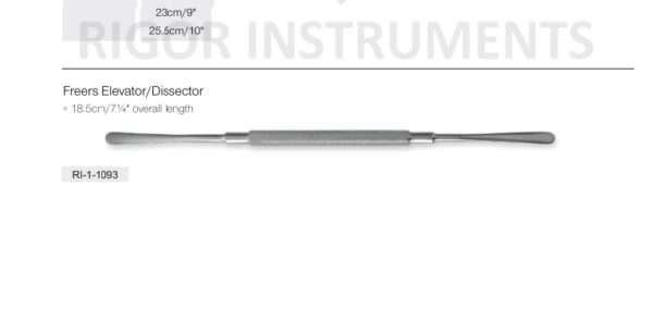 Freers Elevator / Dissector 18.5cm - Neuro Surgical Instrument