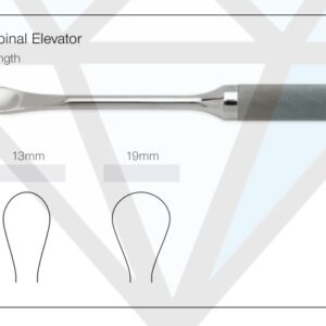 Harrington Cobb Spinal Elevator 10mm - Neuro Surgical Instrument