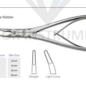 Smith Peterson Bone Nibbler 3mm Straight - Neuro Surgical Instrument