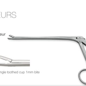 Williams Discectomy Disc Rongeur Single Toothed Cup - Neuro Surgical Instrument