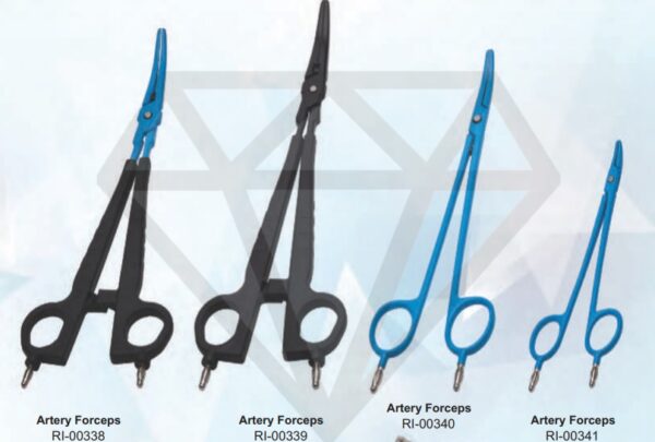 Artery Forceps (Black and Blue) – Electro Surgical Instrument