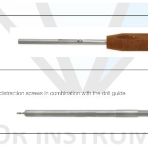 Caspar Cervical Distraction Screw Driver – Neuro Surgical Instrument