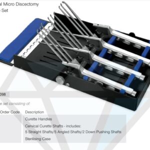 Cervical Micro Discectomy Curette Set – Neuro Surgical Instrument