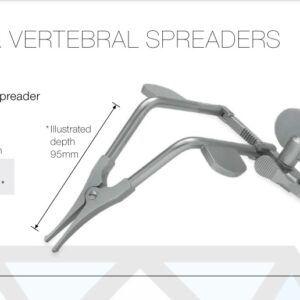 Cervical Vertebral Spreader 70mm – Neuro Surgical Instrument