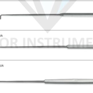 Crile Blunt Hook, Emmet Sharp Hook, Cushing Blunt Hook – Neuro Surgical Instrument