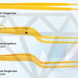 Jansen Straight Single-Use Forceps (Yellow) – Electro Surgical Instrument
