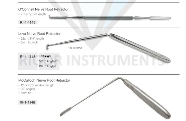 McCulloch Nerve Root Retractor Angled 90 Degree 6mm