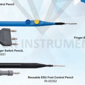 Reusable ESU Finger Switch Pencil – Electro Surgical Instrument