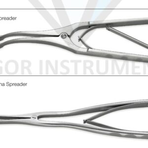 Long Anterior Lamina Spreader Toothed – Neuro Surgical Instrument