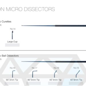 Titanium Micro Curette Small Cup