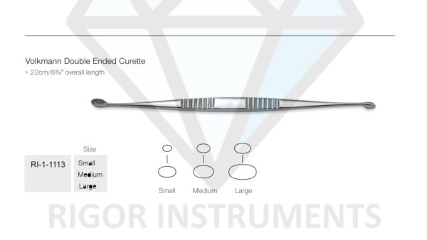 Volkmann Double Ended Spinal Curette