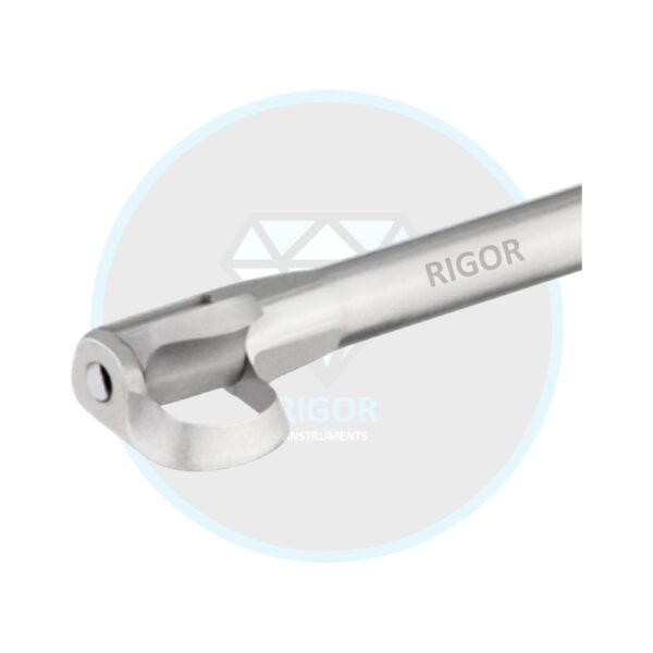 Rotary Wide Biter Punch Shaft Diameter 3.4mm 90 Degree Right Straight Shaft – Arthroscopic Surgical Instrument (RI-2-10007)