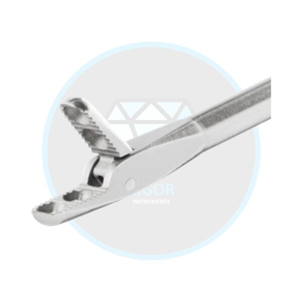 Blunt Grasper – Shaft Diameter 4.2mm, Straight Jaw, 15 Degree Up Curved Shaft – Arthroscopic Surgical Instrument (RI-2-10026)