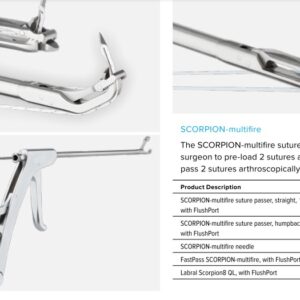 Scorpion MultiFire Suture Passer