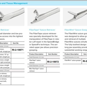 Suture Retrievers and Suture Graspers