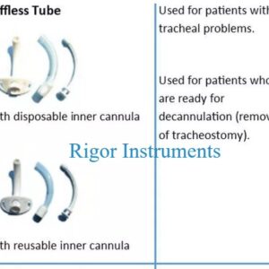 Tracheostomy Tube, Cuffless