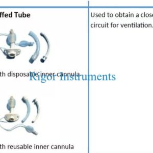 Tracheostomy Tube, Cuffed