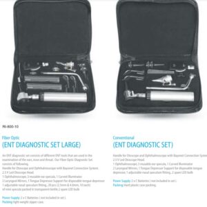 Fiber Optic ENT Diagnostic Set