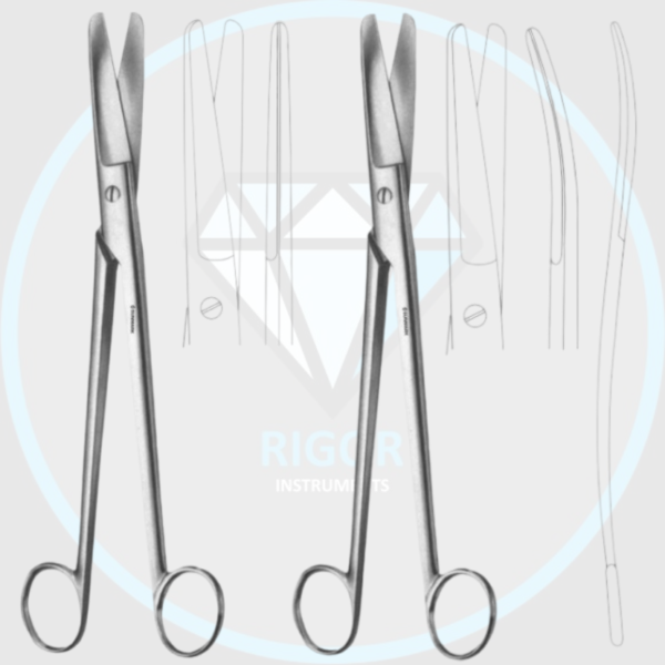 Sims-Siebold Gynecological Scissor (RI-S-1190)