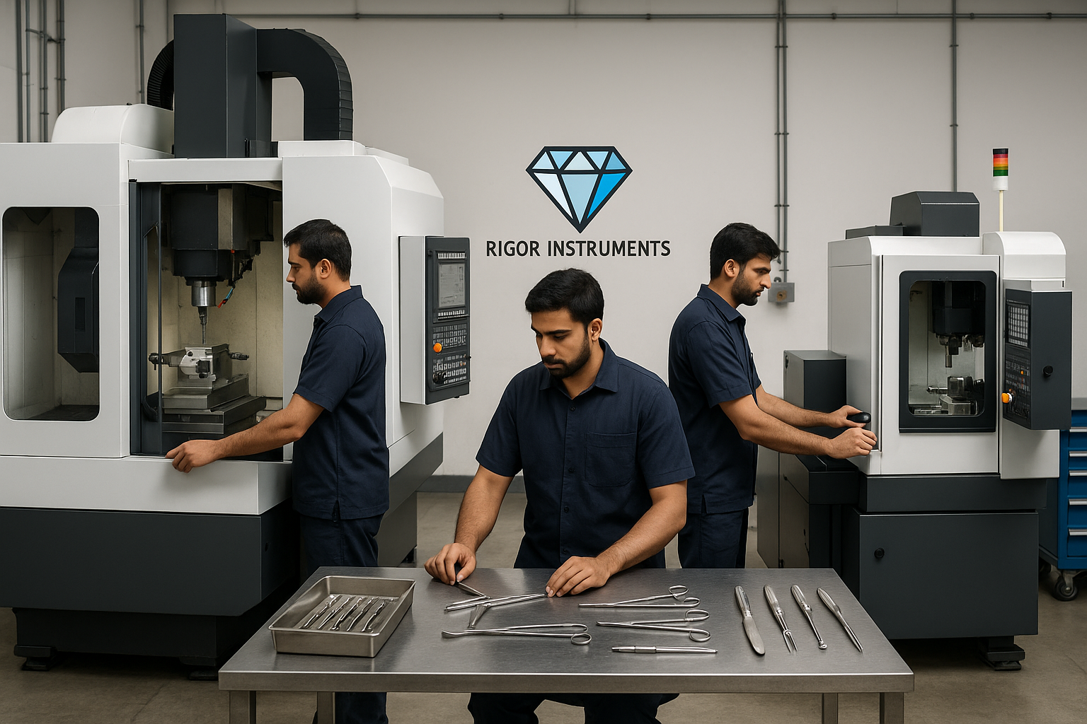 Millling Techniques for Precision Surgical Instruments - Rigor Instruments